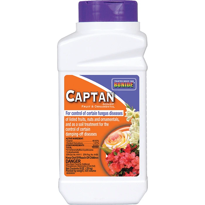 Bonide® Captan® 50% WP Fruit And Ornamental Fungicide 8 Oz. 1 Bonide® Captan® 50% WP Fruit And Ornamental Fungicide 8 Oz.